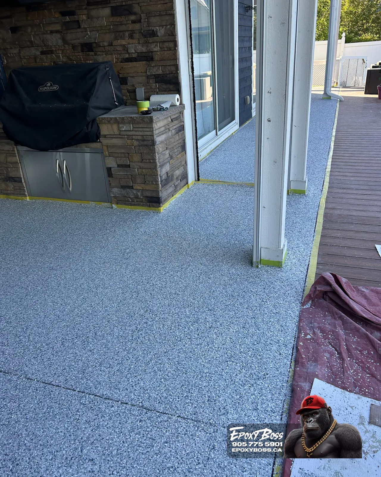 UV-stable concrete coating Innisfil