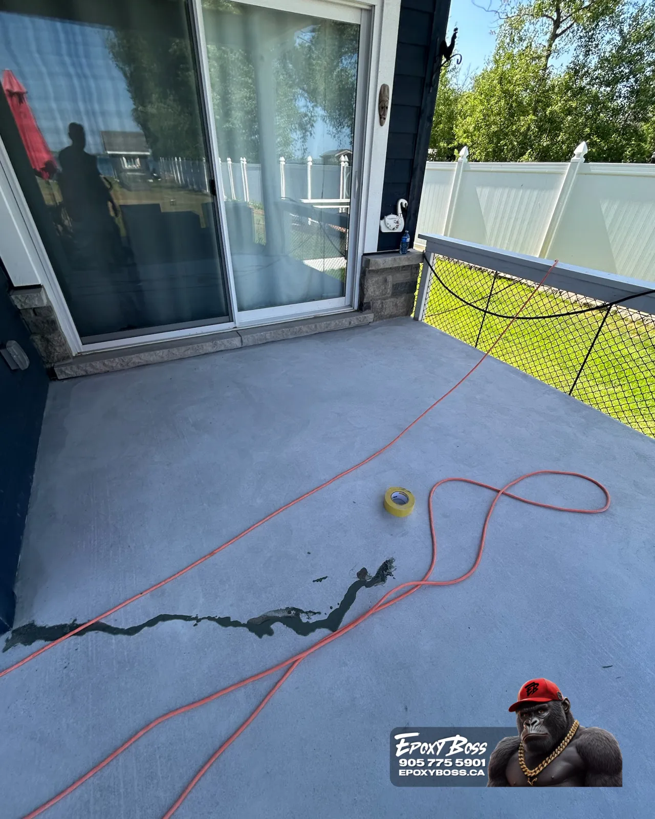 slip-resistant patio coating 