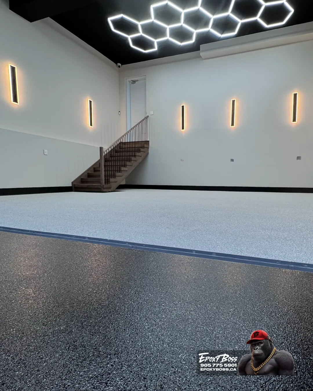 Epoxy flooring for premium garages