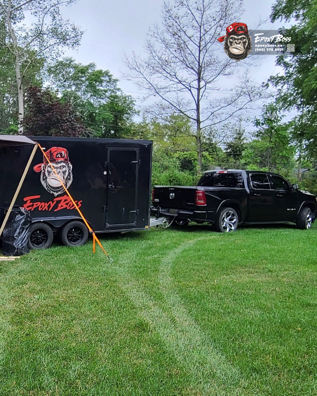 garage epoxy flooring innisfil before concrete surface preparation