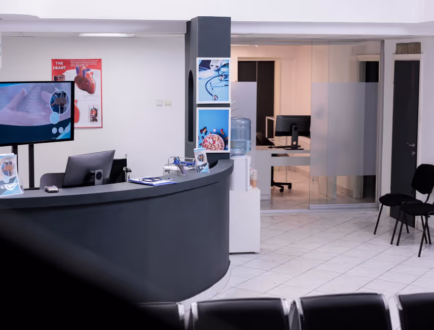 medical 3d interior design