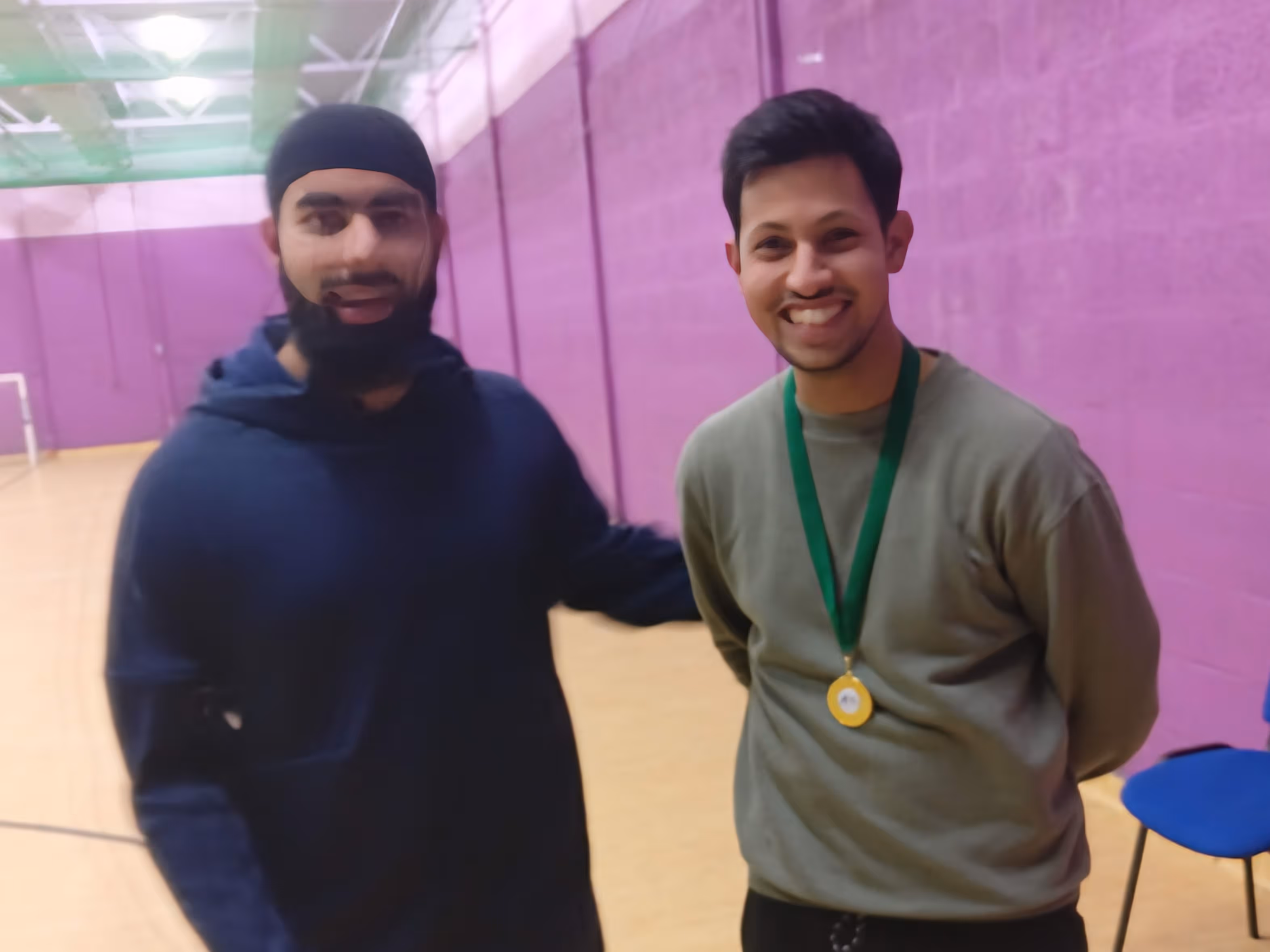 Hamzah Hussain Man of the match for Hit & Run