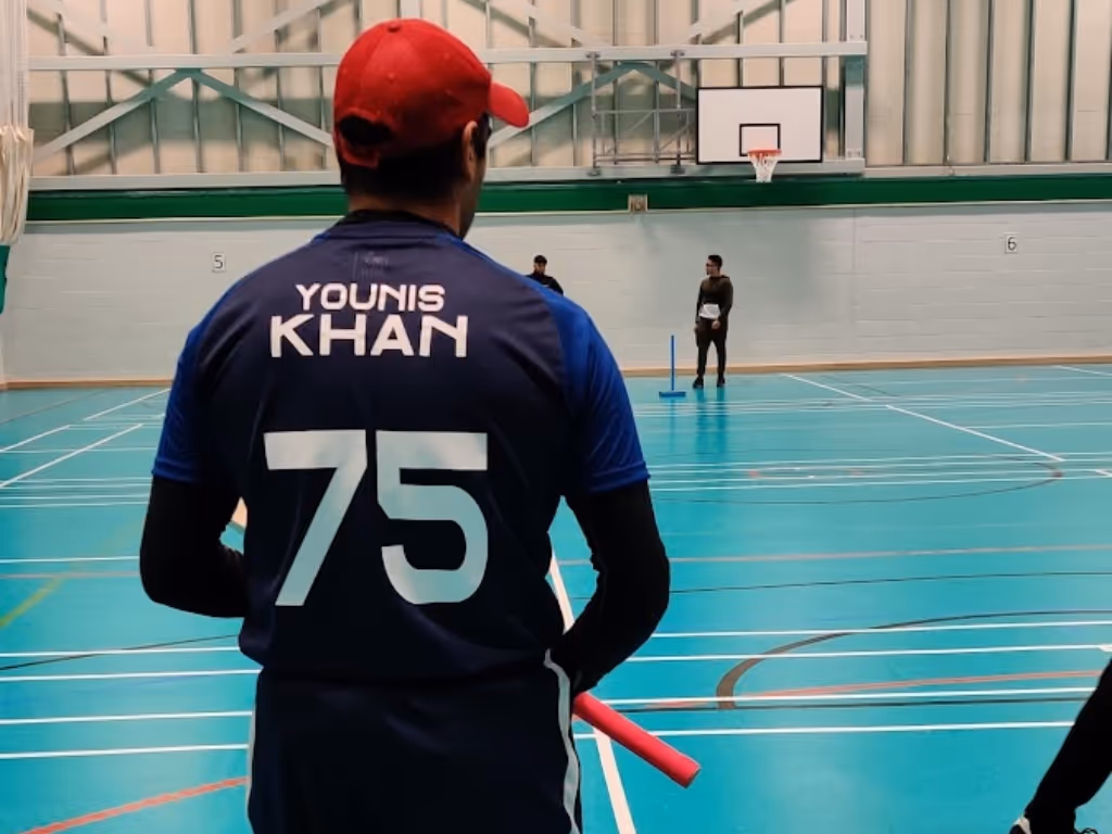 2019 BBICL Participant Mazar Sharif wearing Younis Khan named kit