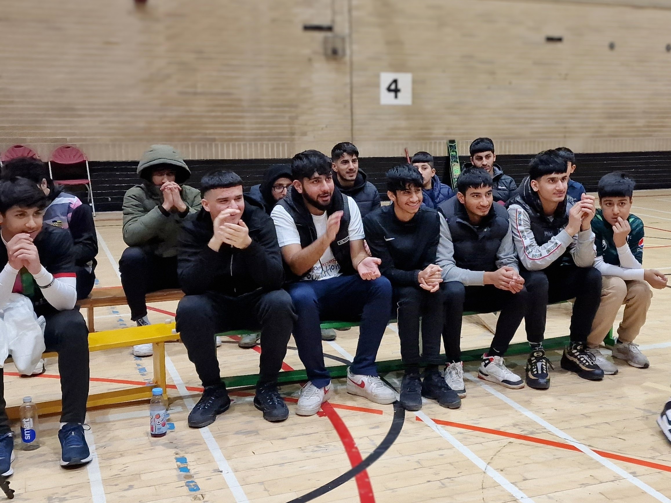 MBL 2023 participants clap for fellow teams during the awards ceremony, showing friendship and community cohesion in Sheffield.”
