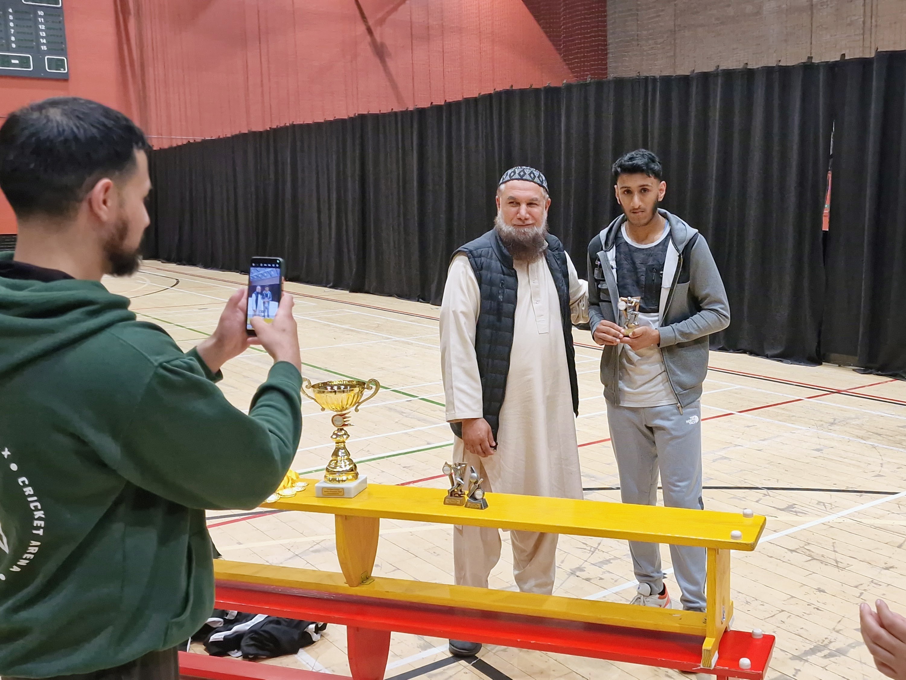 Player receives the MVP award during the Junior Hundred 2024 presentation at Concord.