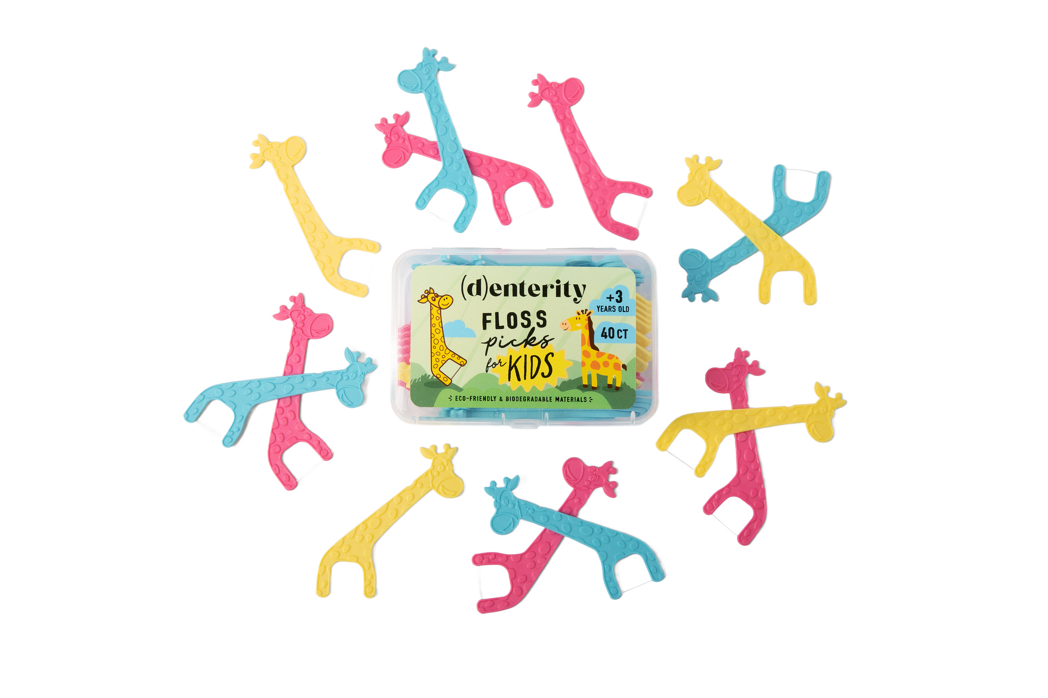 Eco-Friendly Kids Floss Picks