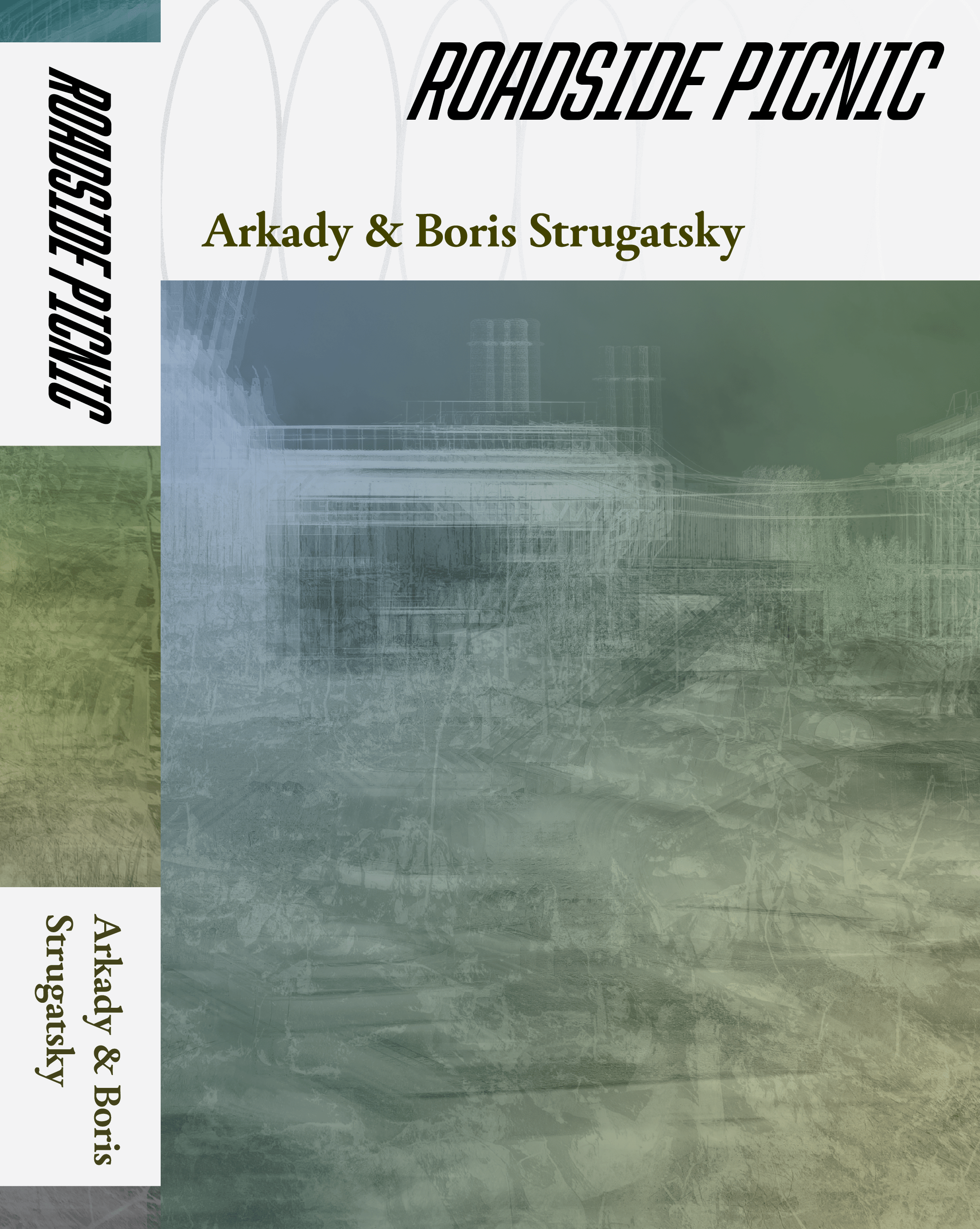 A book cover for Roadside Picnic by the brothers Strugatsky