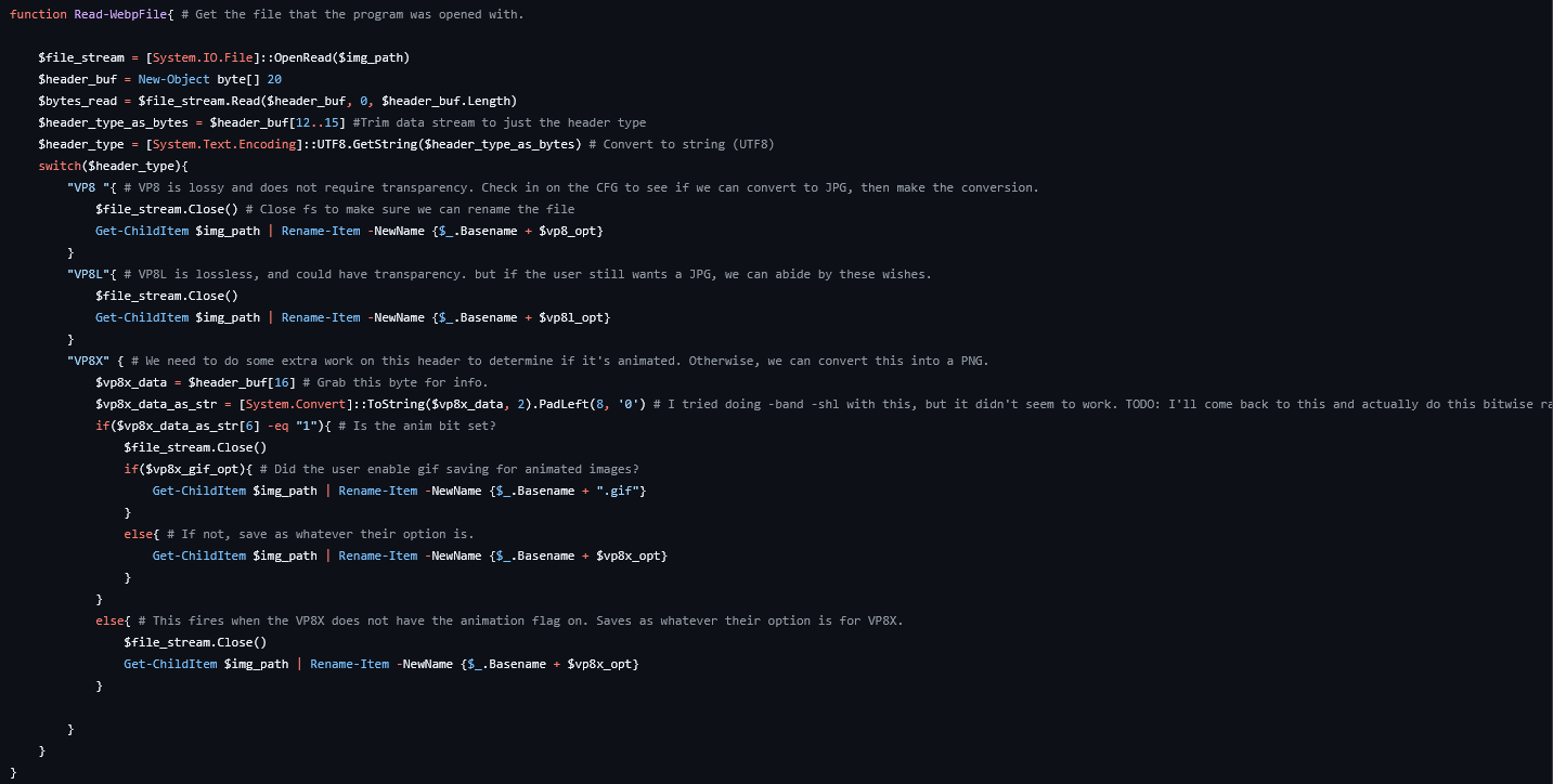 A screenshot of the qdither program running.