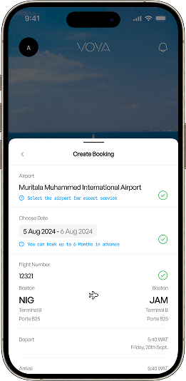 Airport escort screenshot