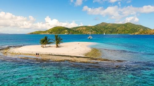 Sea Dog Leopard 50 catamaran sailing the Virgin Islands