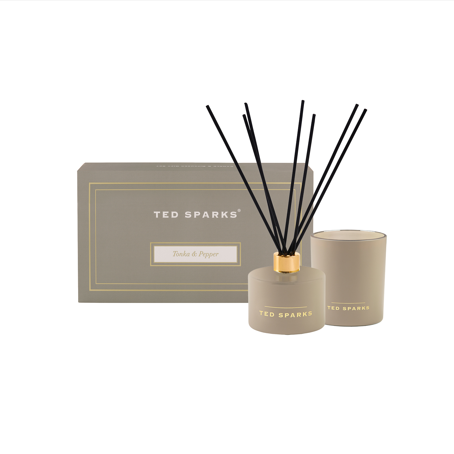 L'INSTITUTE CANDLE & DIFFUSER GIFT SET - TONKA & PEPPER