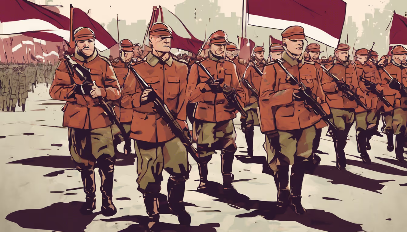 Latvia Celebrates 106th Independence Day: A Powerful Display of Unity with Michigan National Guard