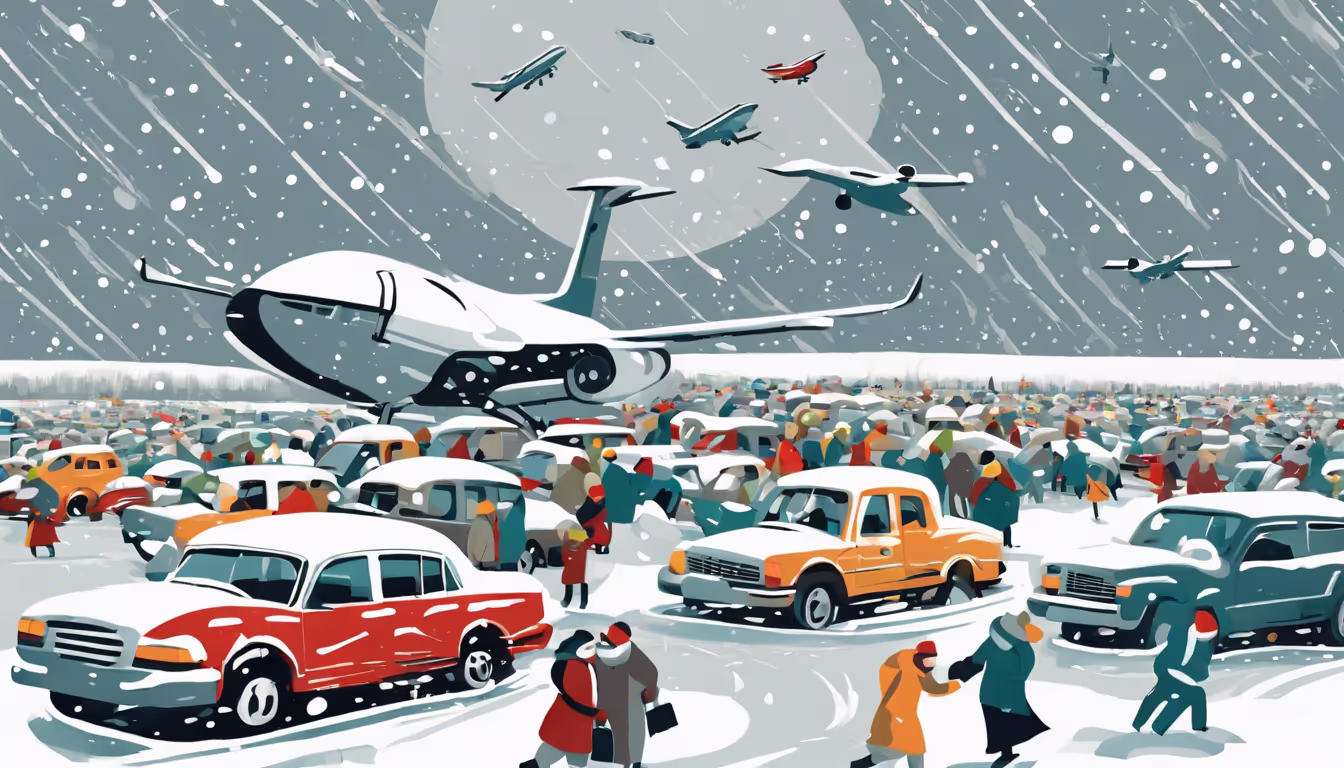 Severe Winter Storms Disrupt Thanksgiving Travel Plans Across North America and Europe