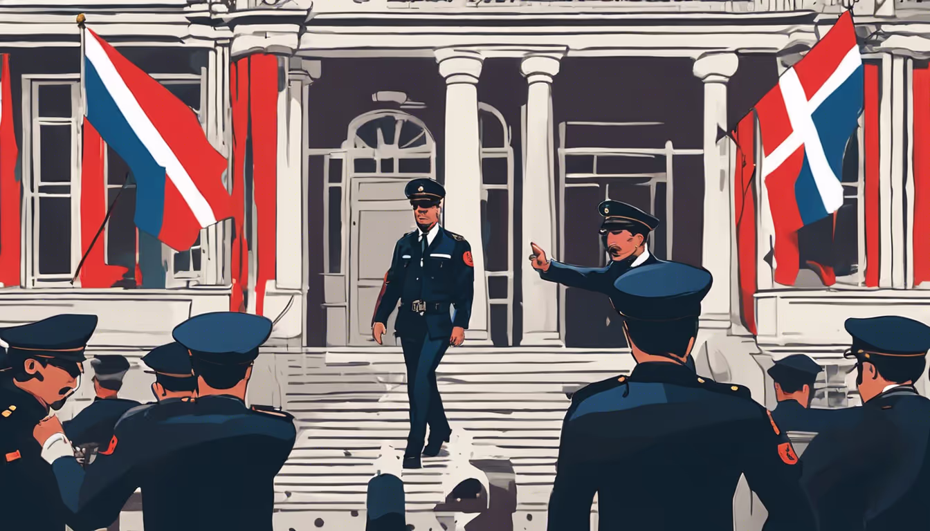 Norwegian Embassy Security Guard Arrested for Espionage: Alarming Breach of Diplomatic Security