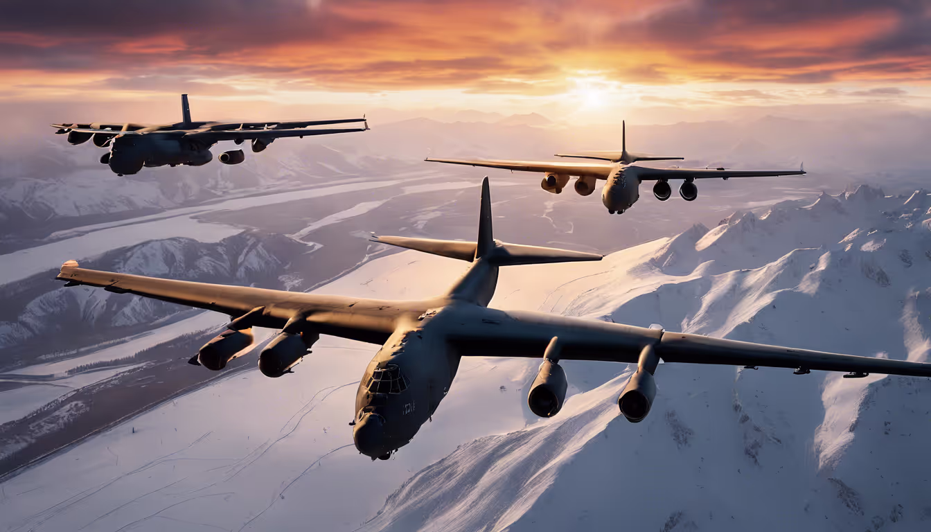 Strengthening NATO: U.S. B-52 Bombers Join Forces with Nordic Allies in Historic Training Mission