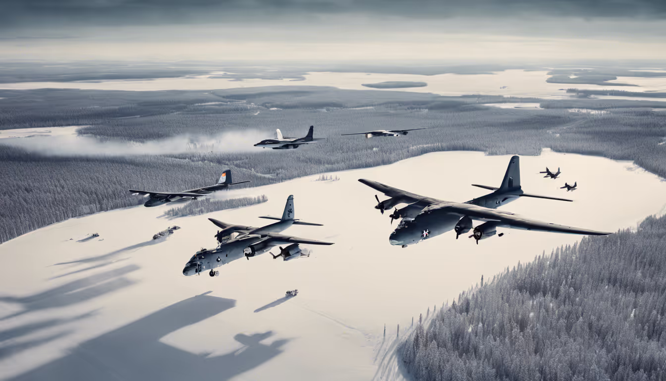 Strengthening NATO: U.S. Bombers and Finland Enhance Defense Ties in Historic Training Mission