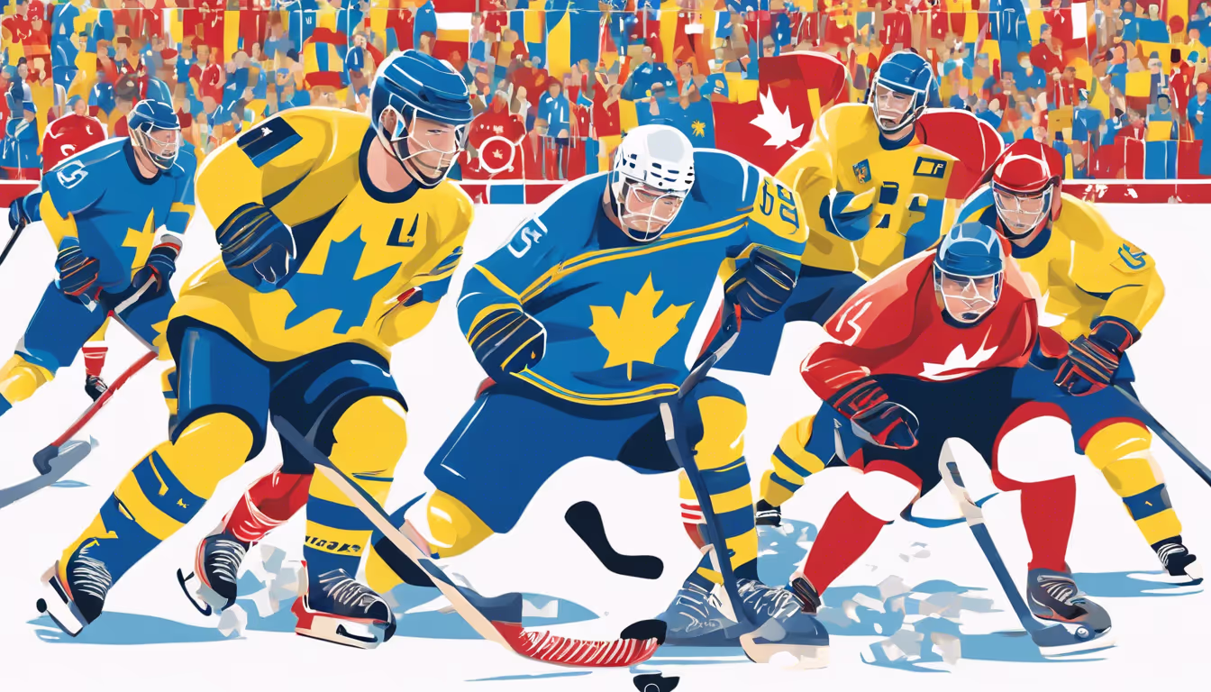 Get Ready for the 2025 4 Nations Face-Off: NHL Stars from Sweden, Finland, Canada, and USA Battle it Out!