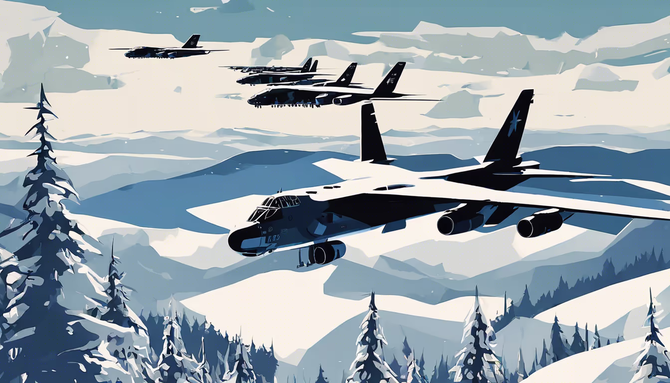 Strengthening NATO Bonds: U.S. B-52s Conduct Simulated Mission in Finland with Allies