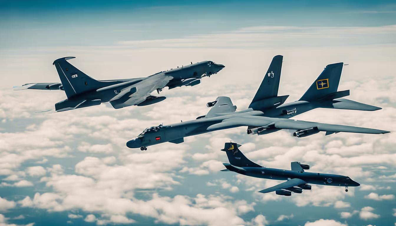 B-52 Bombers Team Up with Finnish and Swedish Jets in NATO Training Mission: Strengthening European Defense