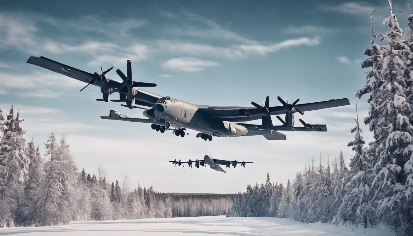 Strengthening NATO: U.S. Air Force B-52s Conduct Joint Training in Finland with Allies