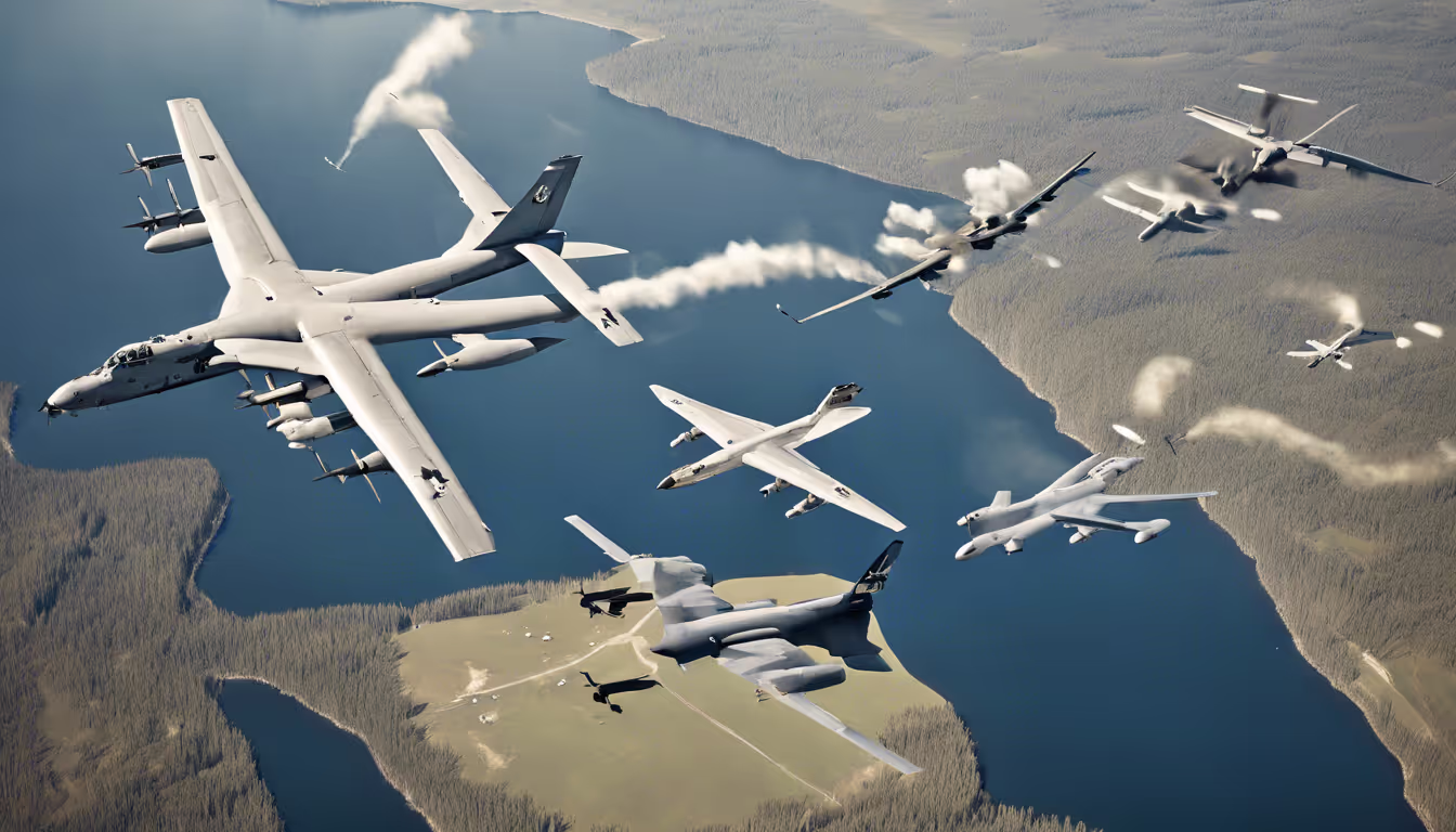 Strengthening NATO: U.S. B-52 Bombers Train with Finnish and Swedish Air Forces in Historic Exercise