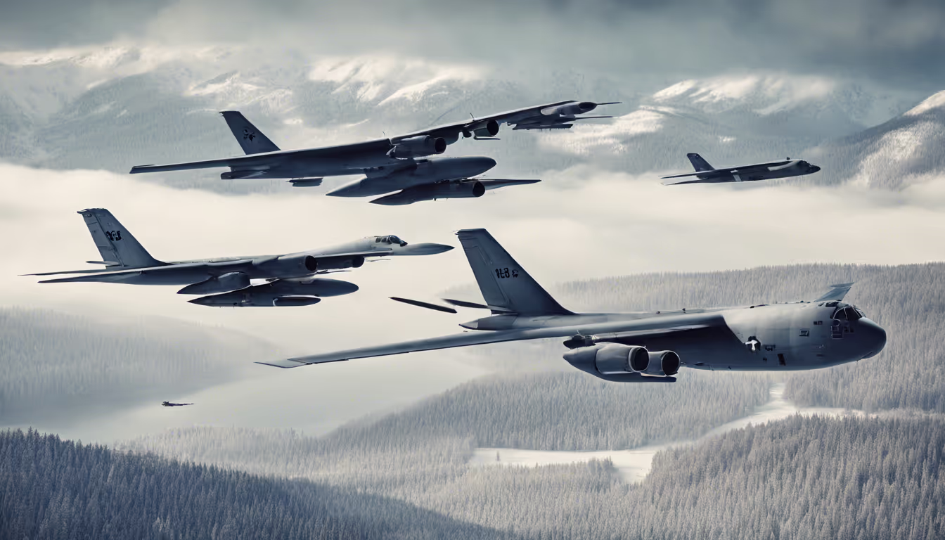 Strengthening NATO: U.S. B-52 Bombers Join Finnish and Swedish Forces in Key Training Exercise