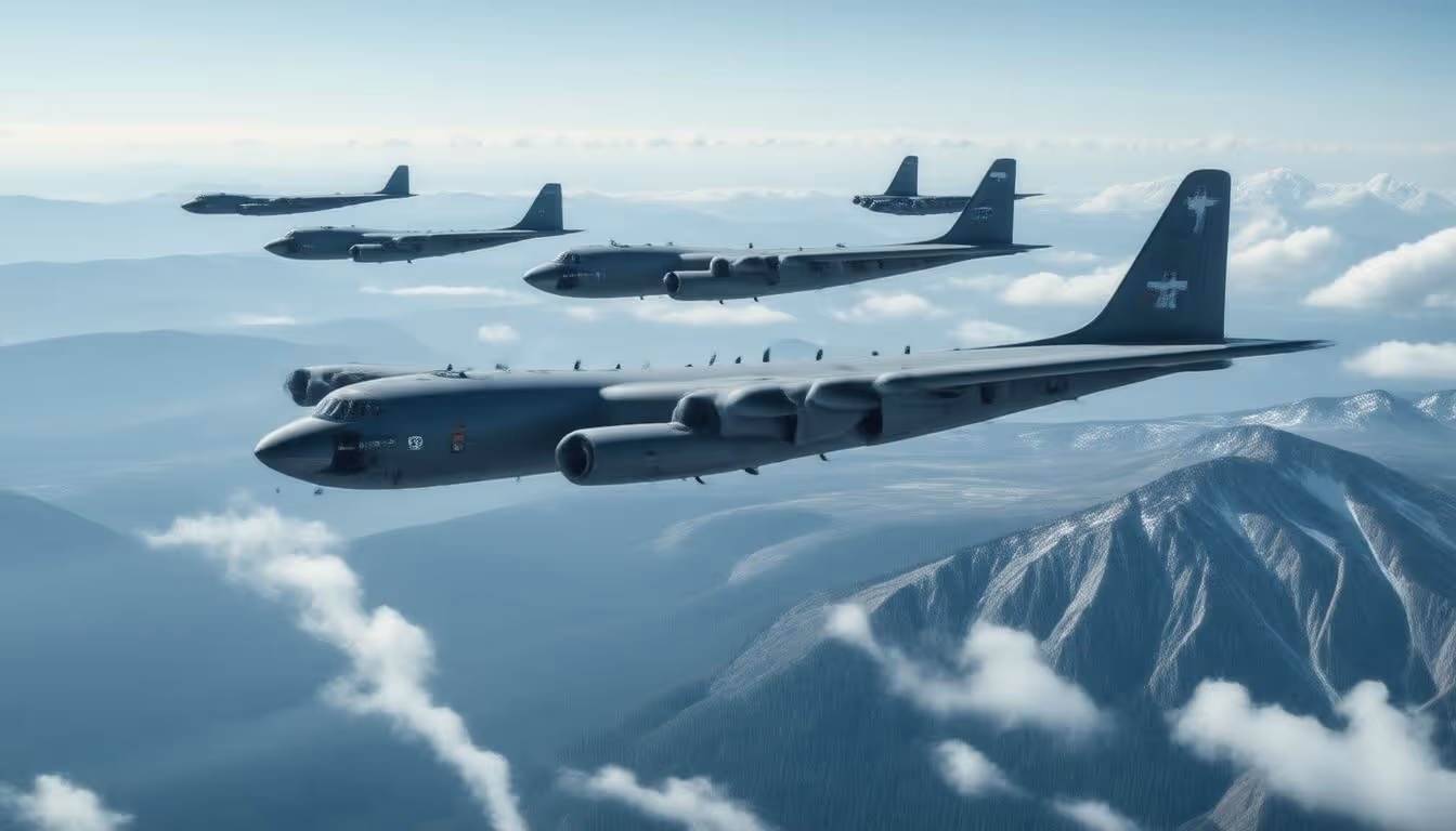 Strengthening NATO: U.S. B-52 Bombers Team Up with Finland and Sweden in Historic Military Exercise