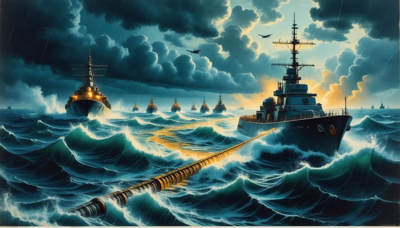 NATO Boosts Baltic Security: Finland Investigates Undersea Cable Sabotage Amid Rising Tensions with Russia