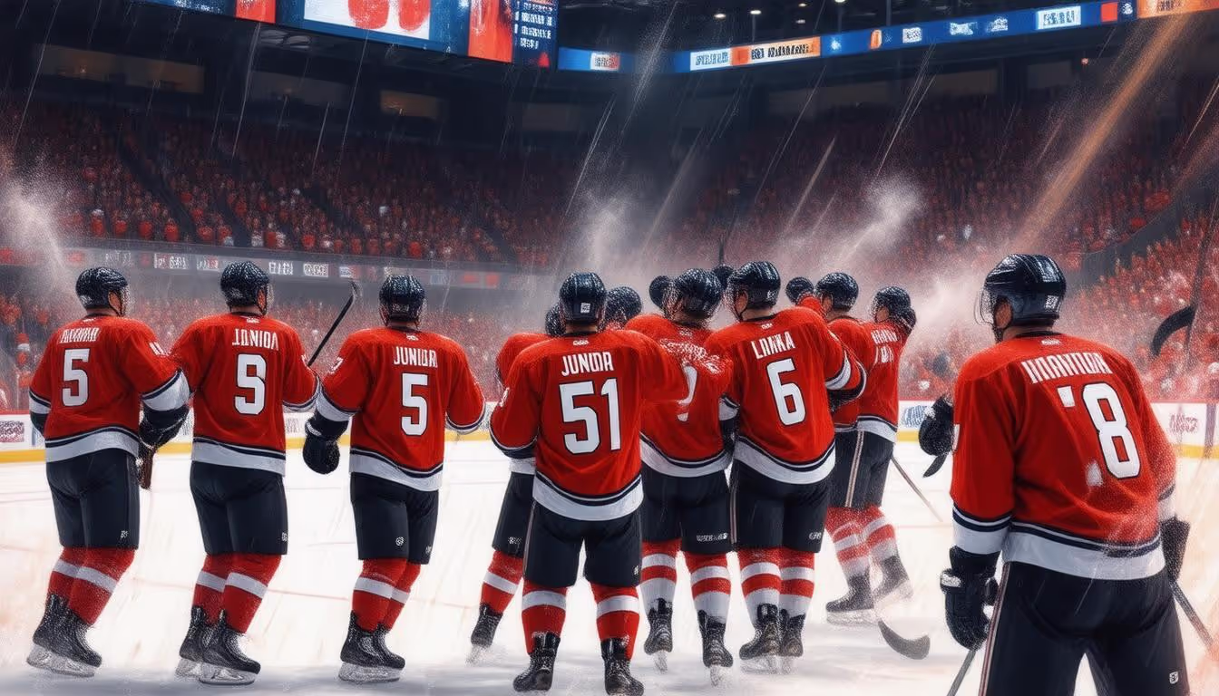 U.S. National Junior Team Dominates Latvia 5-1 in IIHF World Junior Championship Showdown
