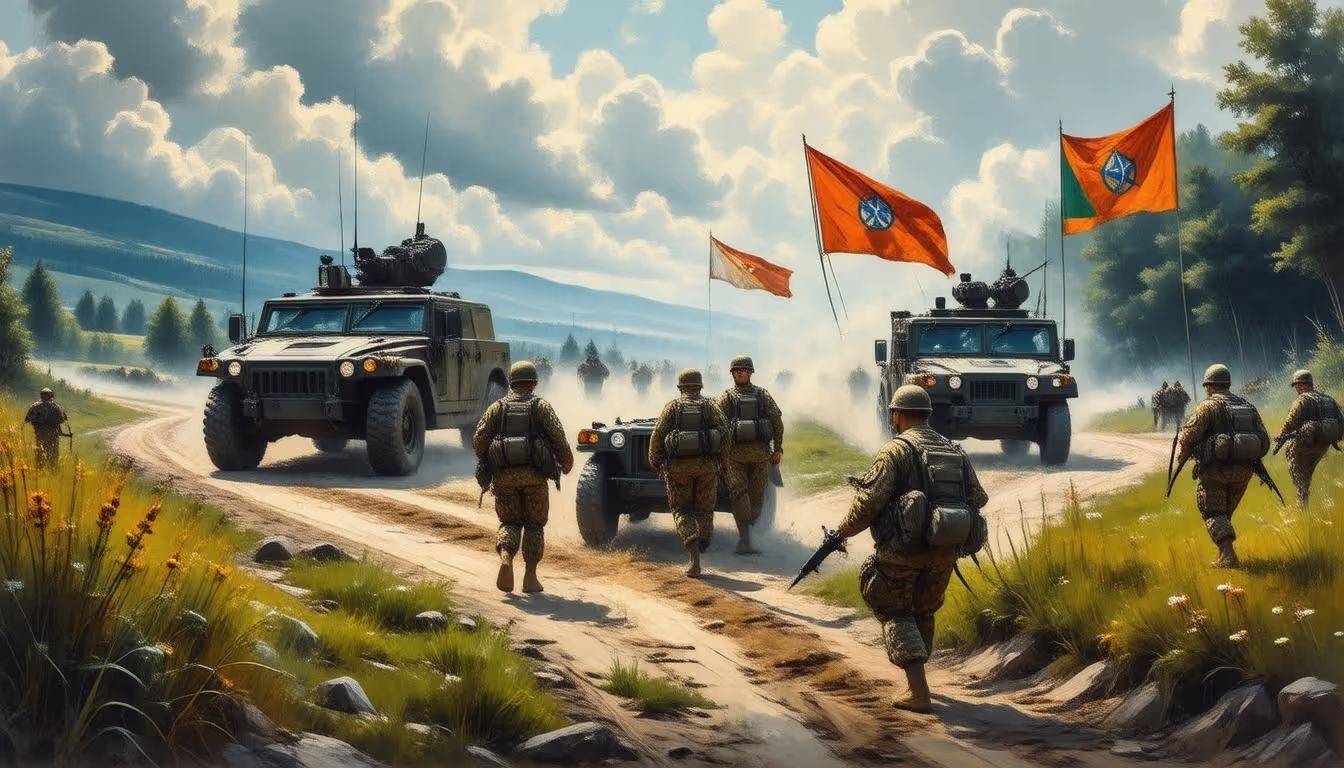Strengthening Bonds: U.S. Army and NATO Forces Unite for Confidence 2024 in Lithuania