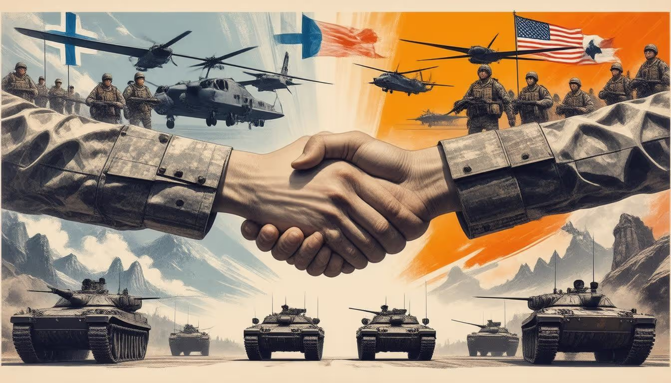 Strengthening Ties: Finland and U.S. Forge Robust Military Partnership in NATO Era