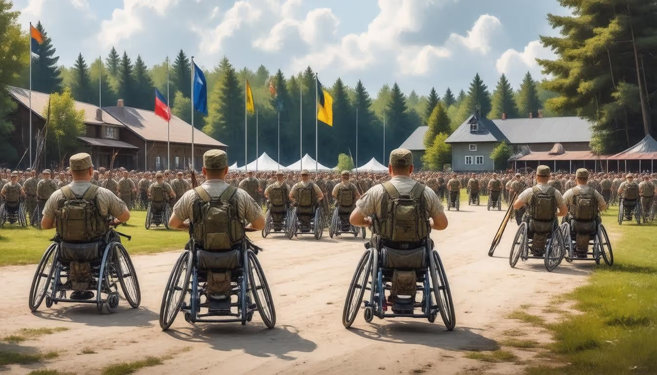 Estonian Defence Forces Host Historic International Sports Camp for Wounded Veterans Ahead of 2025 Invictus Games