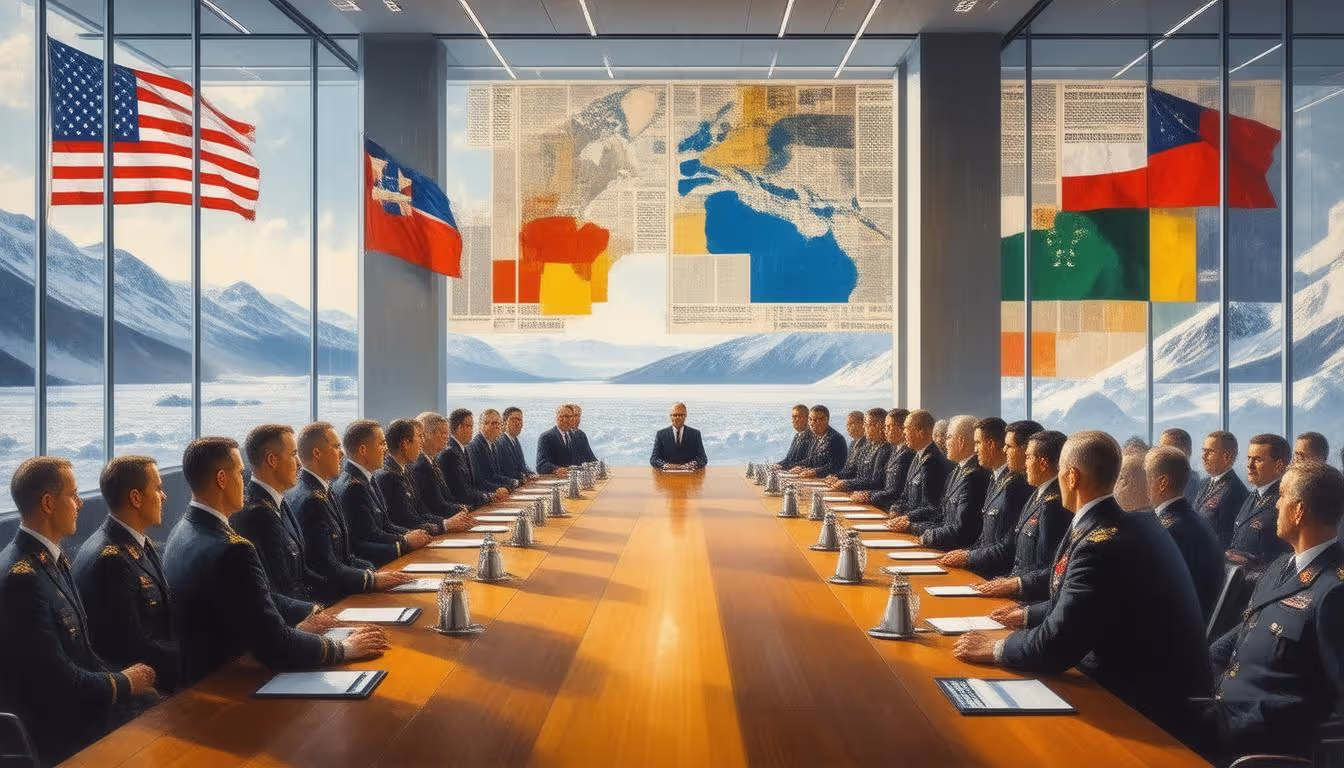 Strengthening Arctic Security: U.S. Allies Gather in Iceland for Groundbreaking Defense Meeting