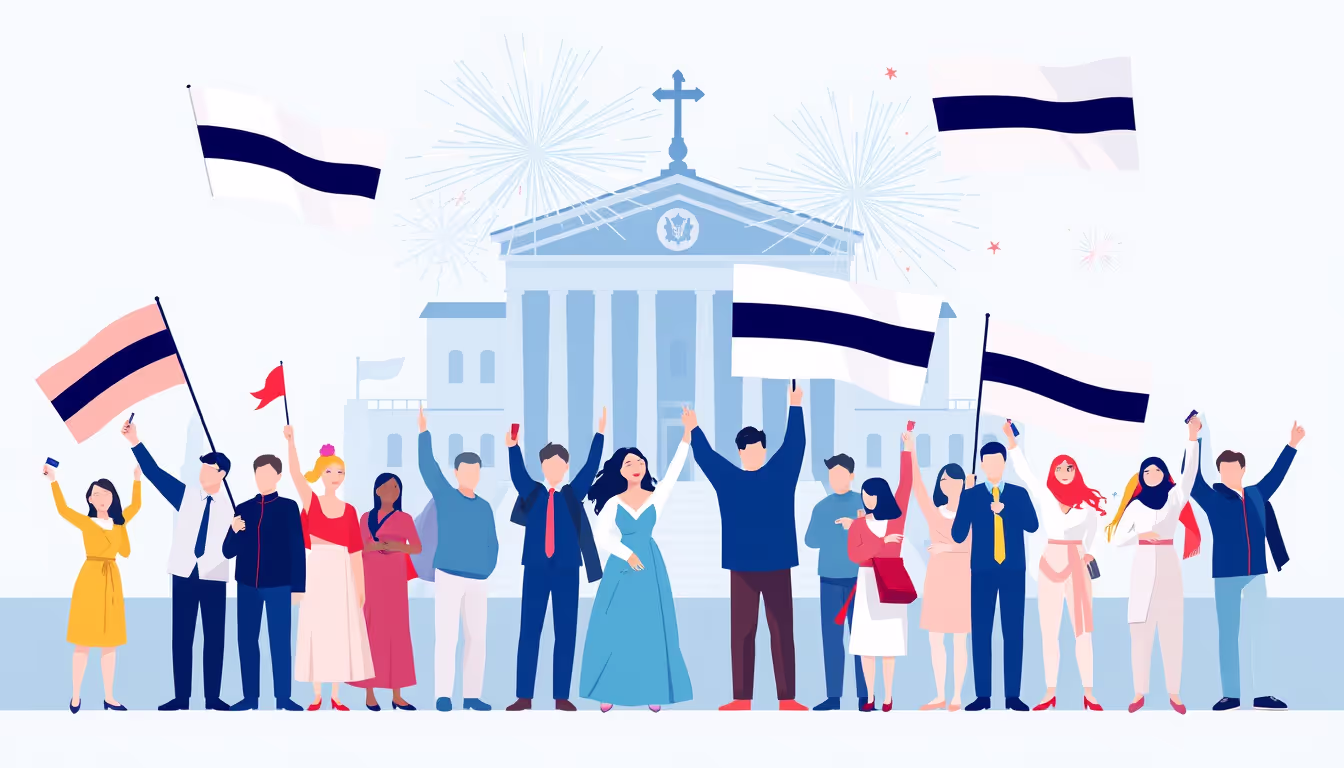 US Reaffirms Commitment to Estonia on Independence Day Amid Political Uncertainties