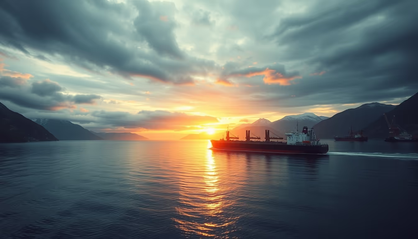 Norway Stocks Dip Amidst Sector Losses: Golden Ocean and Subsea 7 Shine as Crude Prices Surge
