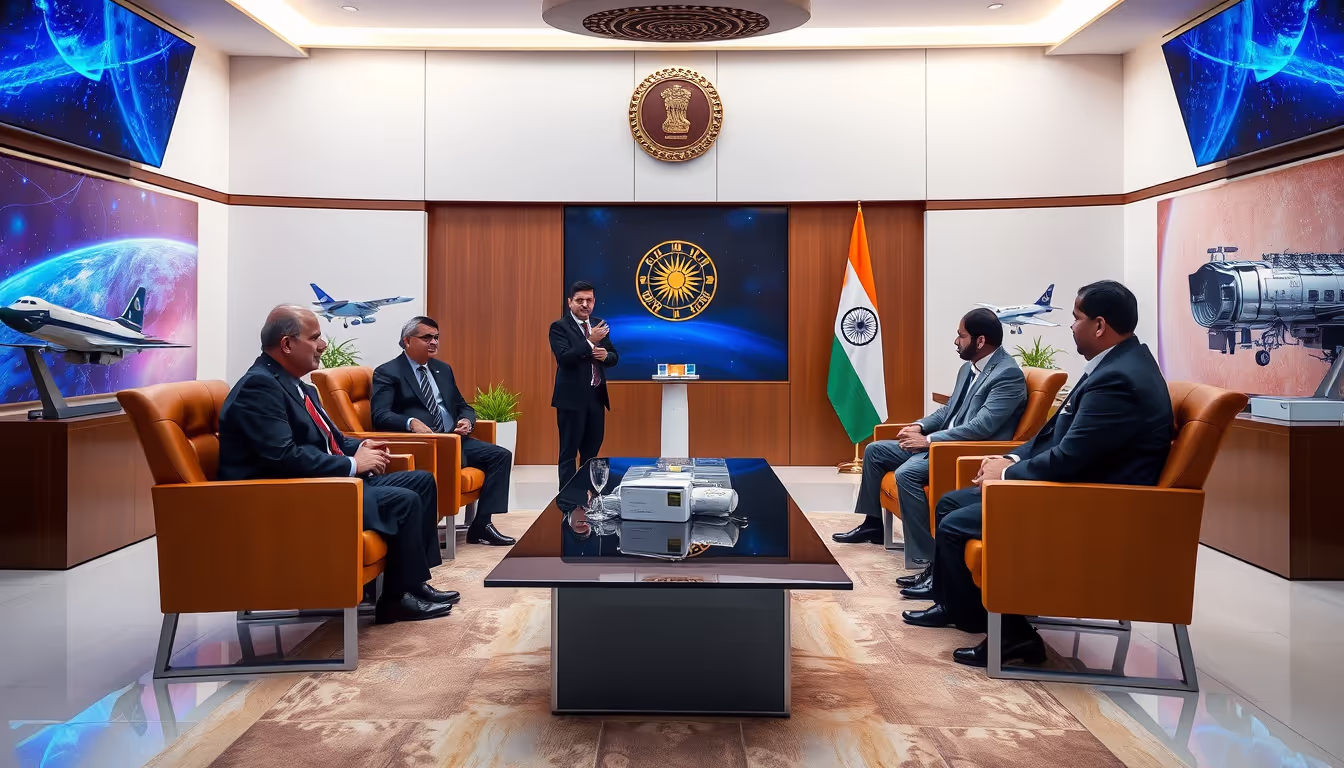 Strengthening Space Ties: Latvia's Minister of Foreign Affairs Visits Antariksh Bhavan