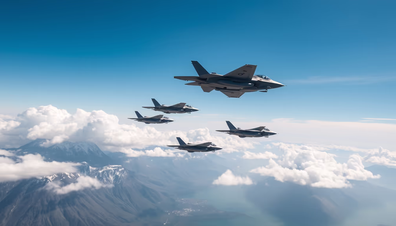 Norwegian F-35s Patrol Skies Over Kirkenes: A Show of Strength Amid Rising Tensions with Russia