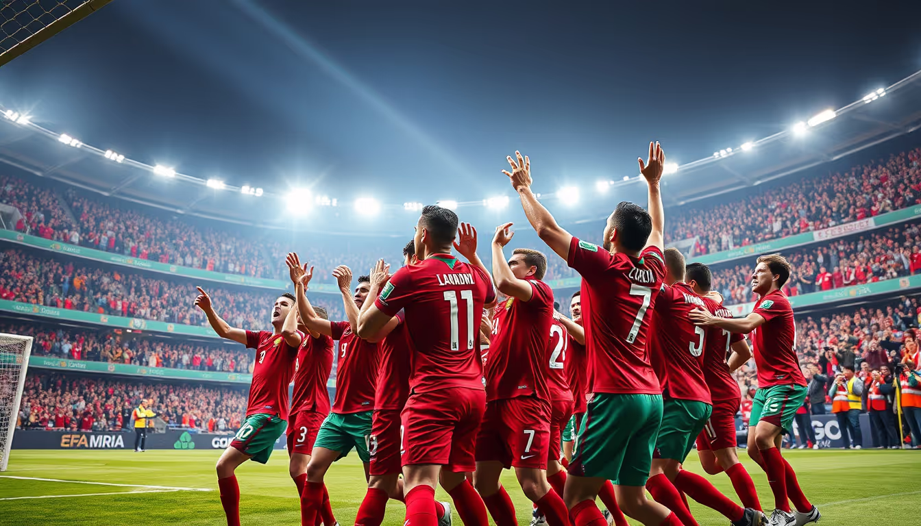 Portugal Stages Epic Comeback to Defeat Denmark 5-2 and Secure Nations League Semifinal Spot Against Germany