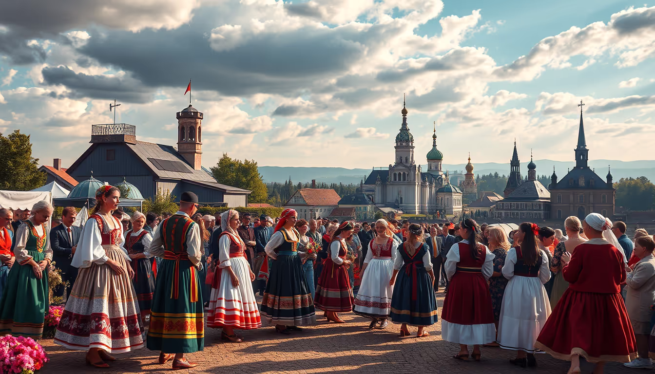 Navigating Tensions: The Baltic States' Cultural Resilience Amidst Russian Threats
