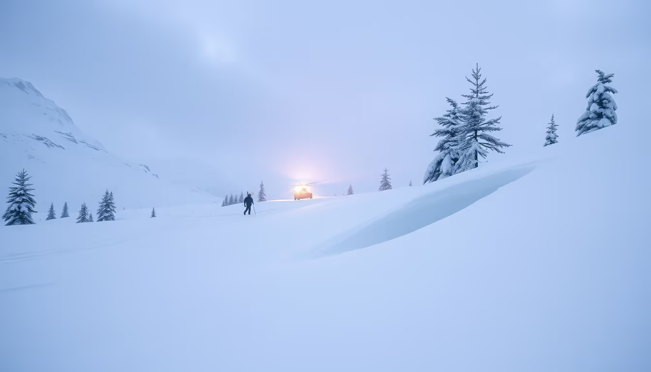 Miracle Rescue: Tourist Survives Seven Hours Buried Under Snow in Norway Avalanche