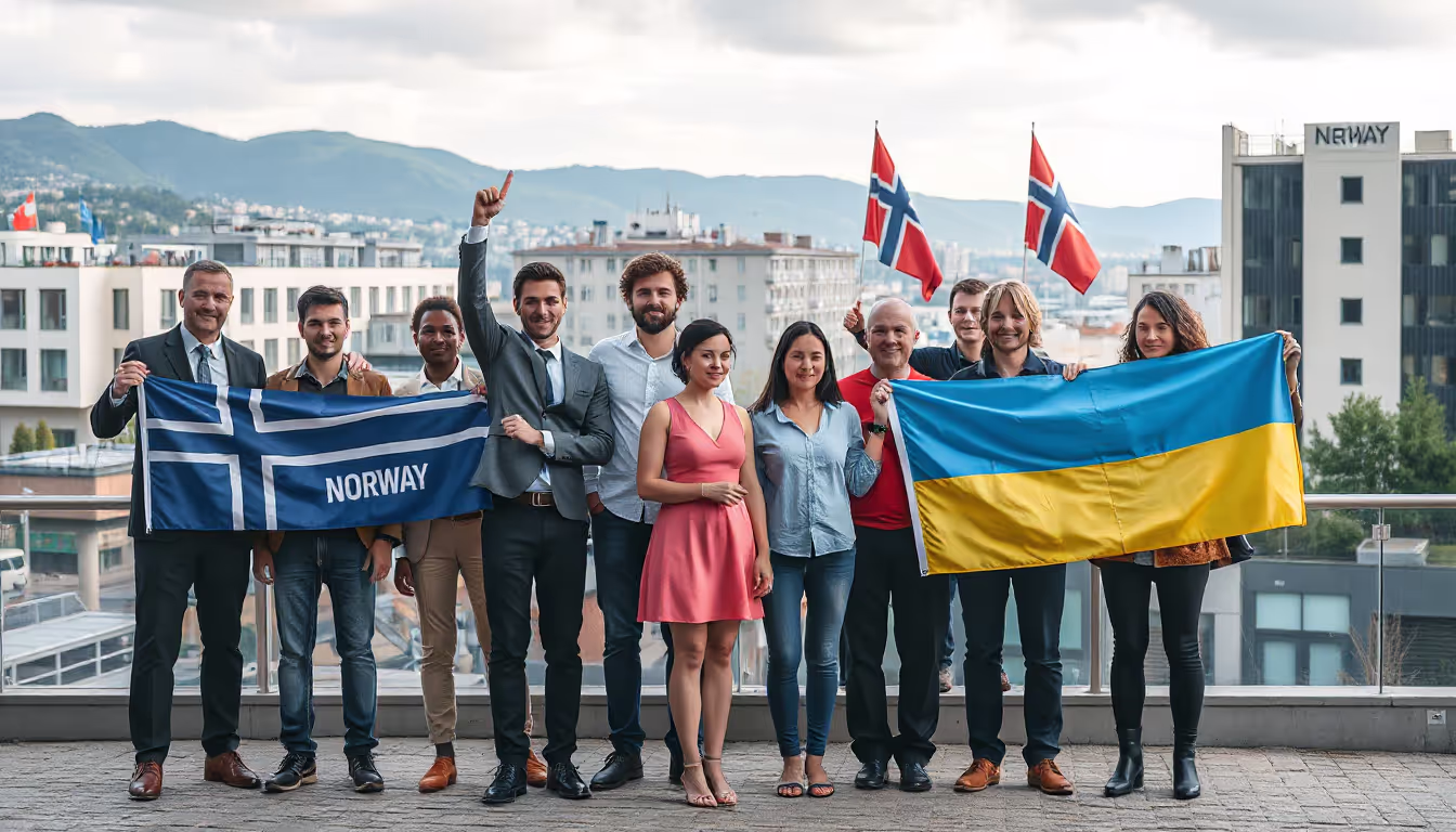 Norwegian Solidarity: Standing Strong with Ukraine in the Face of Aggression