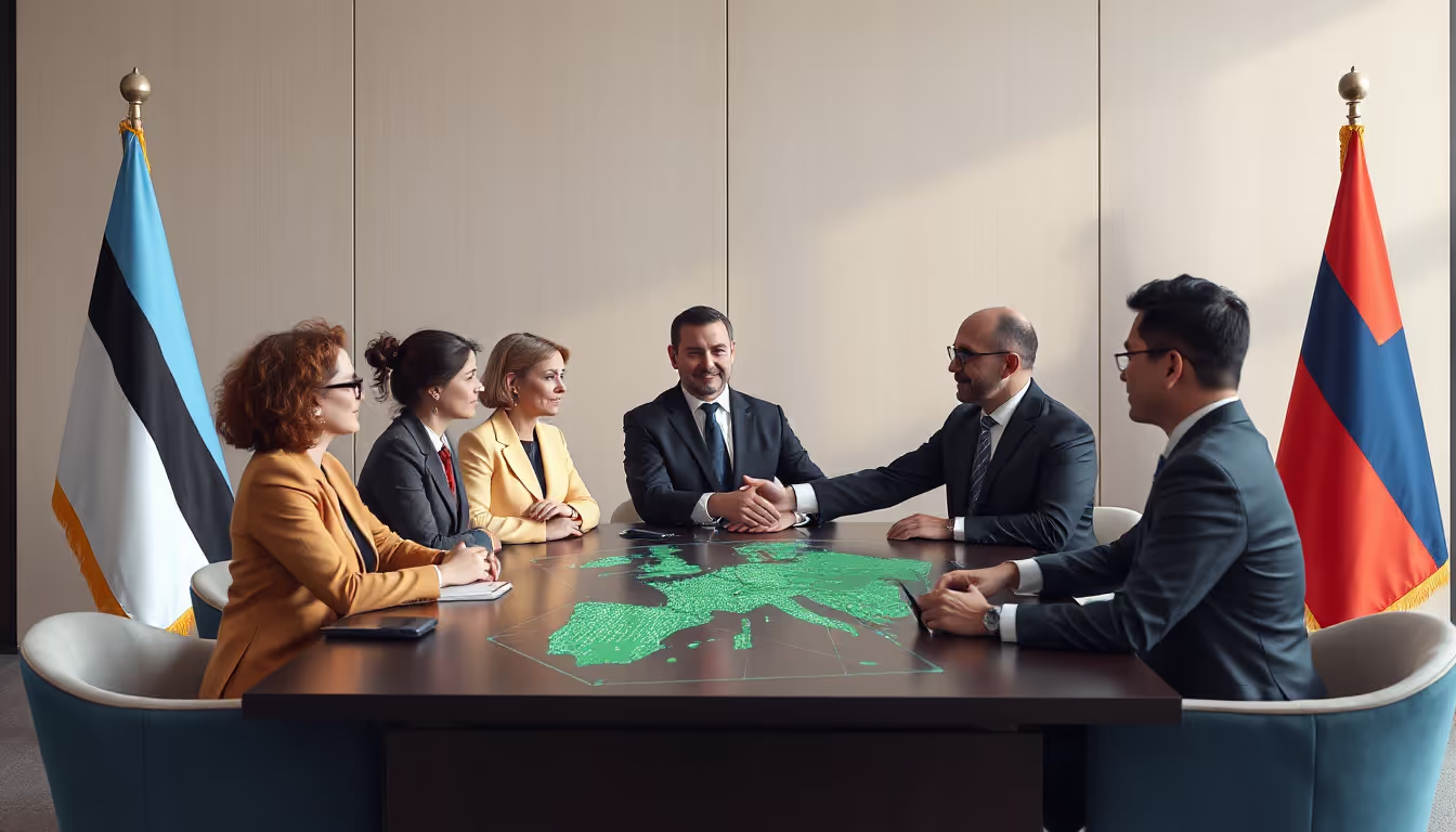 Strengthening Ties: Menlu Sugiono Explores Cybersecurity Cooperation with Estonia