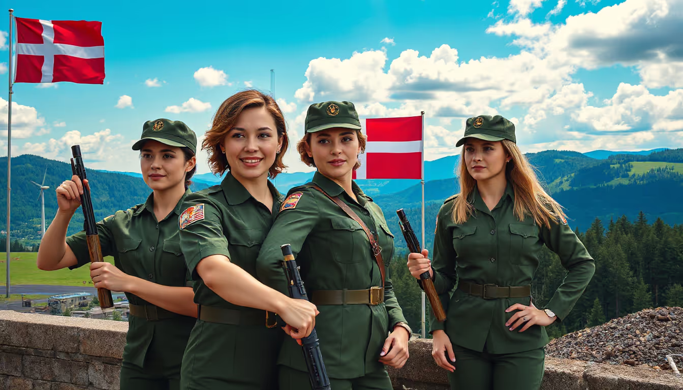 Denmark to Mandate Military Service for Women: A Bold Step Towards Increased National Defense