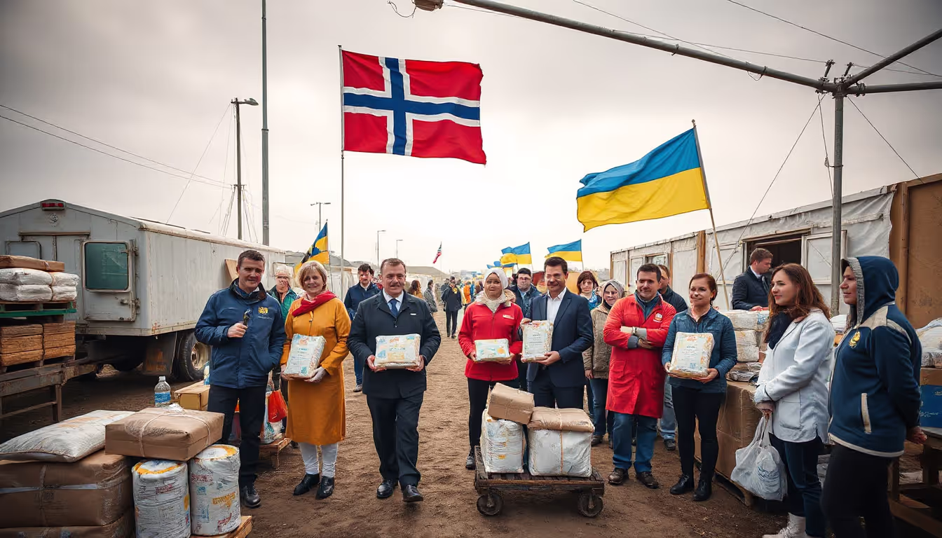 Norway Steps Up: $285.6 Million Humanitarian Support for Ukraine Amid Ongoing Crisis