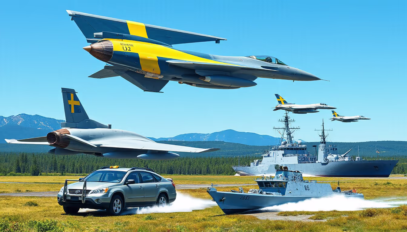 Sweden's Bold Military Expansion: $30 Billion Investment to Modernize Defense Amid Renewed Global Tensions