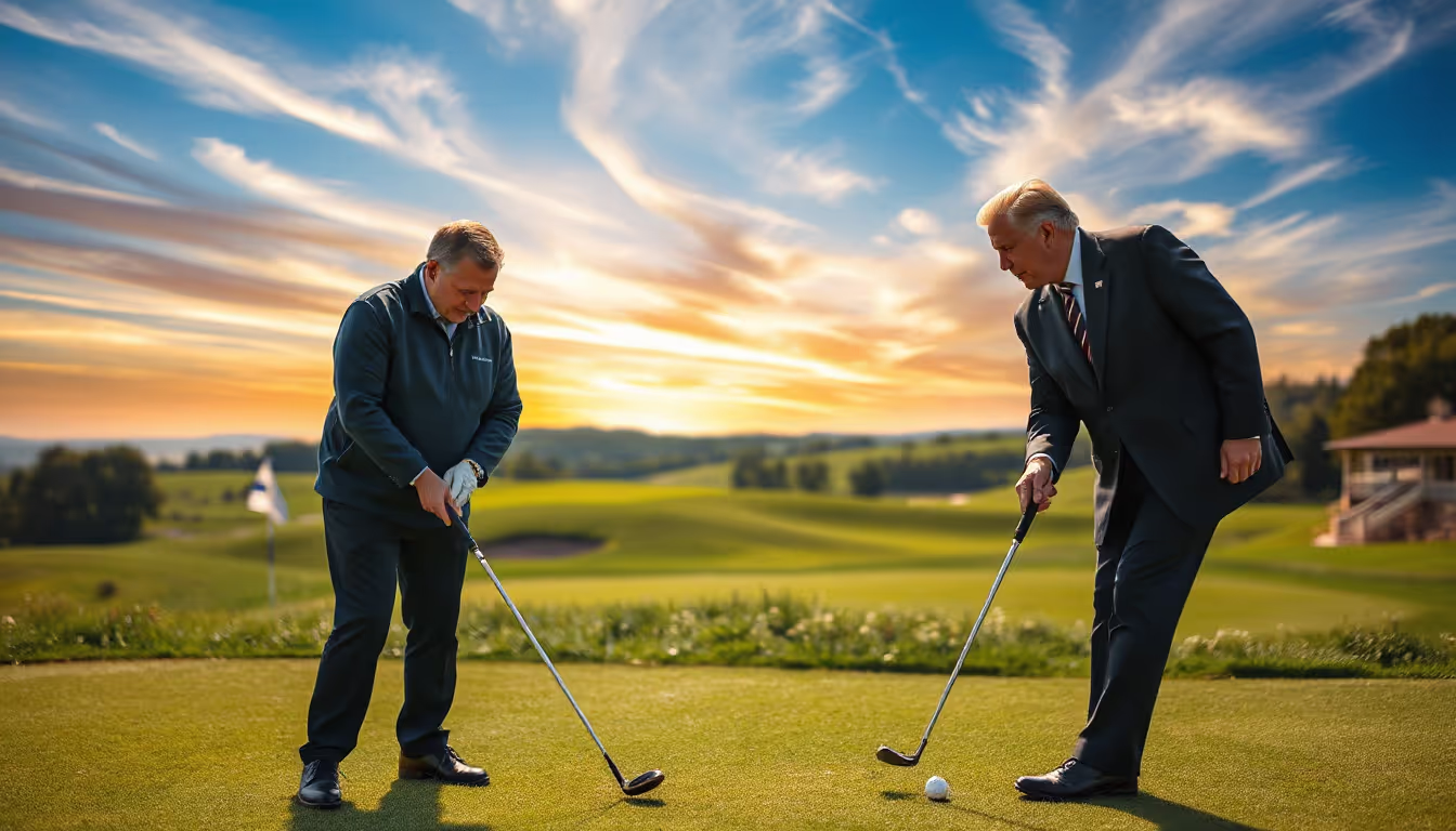 Finland's Alexander Stubb Tees Off with Trump: A Golf Outing with Global Implications on Ukraine Policy