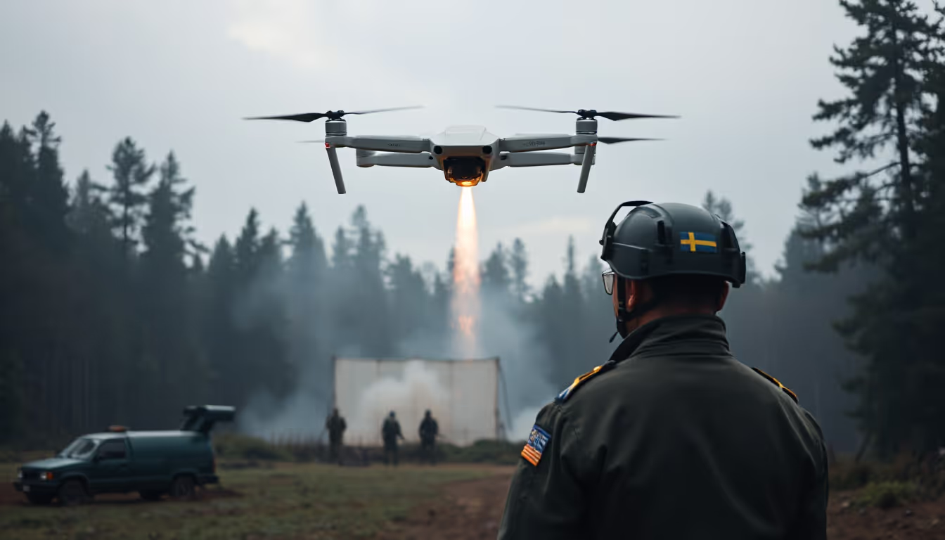 Sweden Bolsters Ukraine's Defense with $7.6 Million Contribution to Drones and Demining Efforts