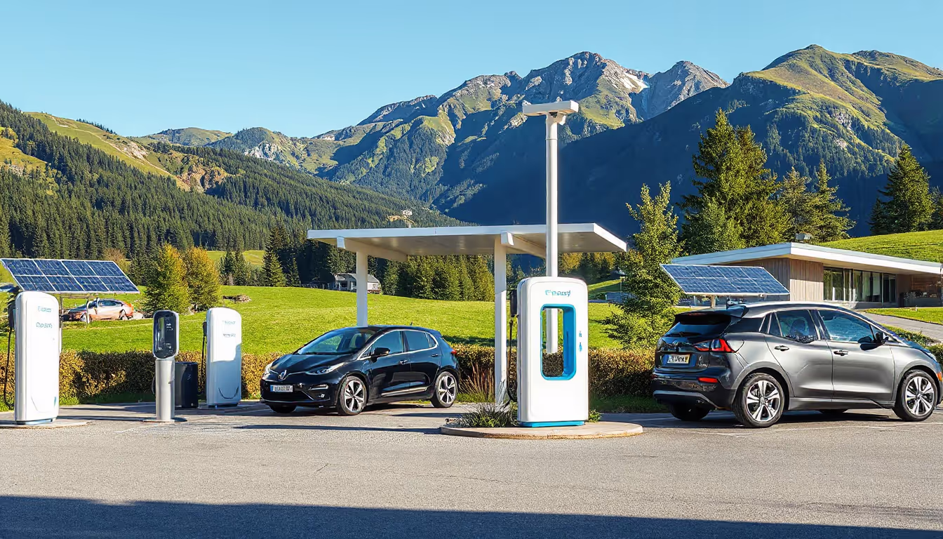 Norway Leads the Charge: Transforming Gas Stations into EV Charging Hubs