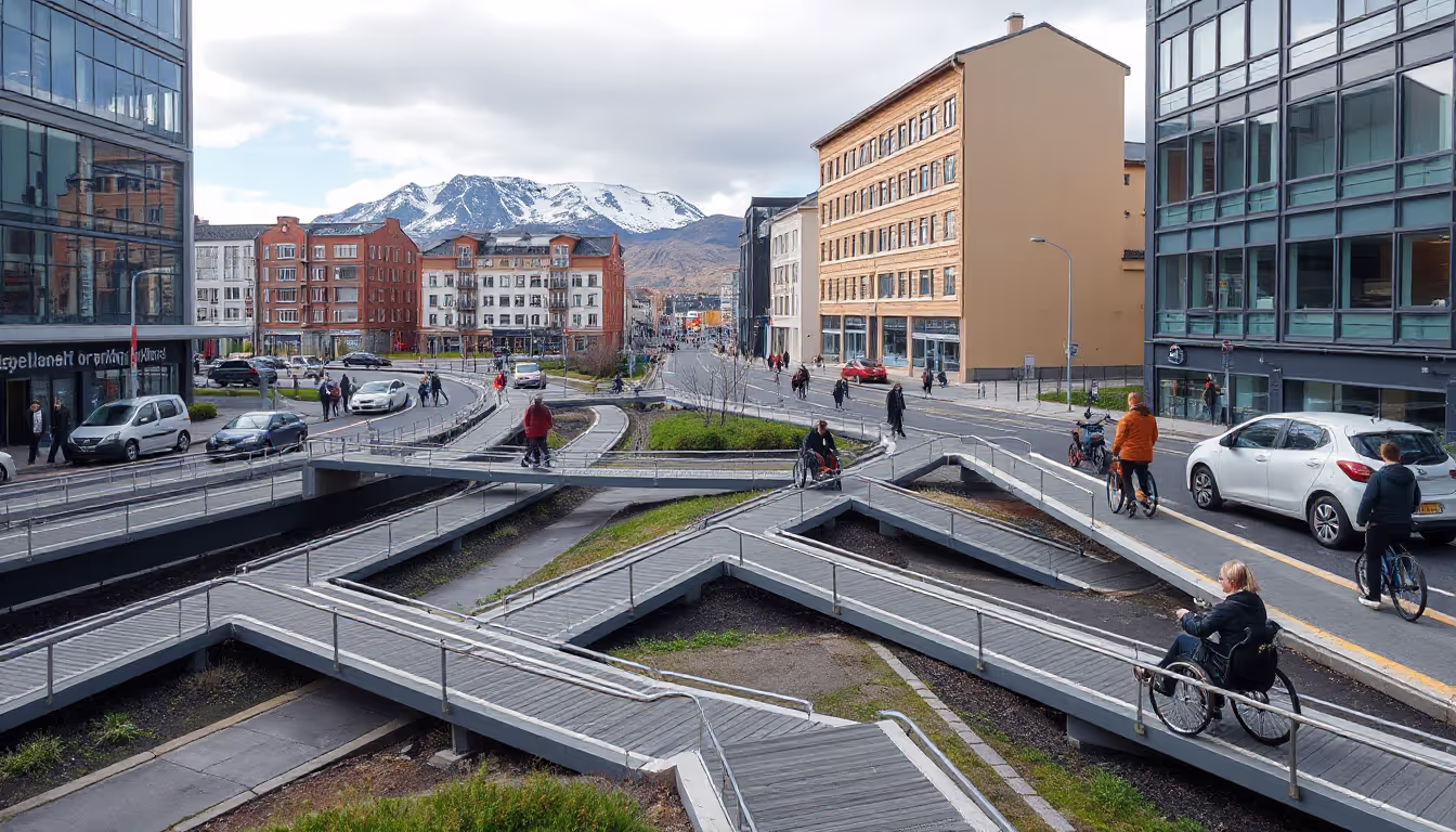 Breaking Barriers: How Iceland Revolutionized Accessibility with 1,756 Wheelchair Ramps in Just 4 Years