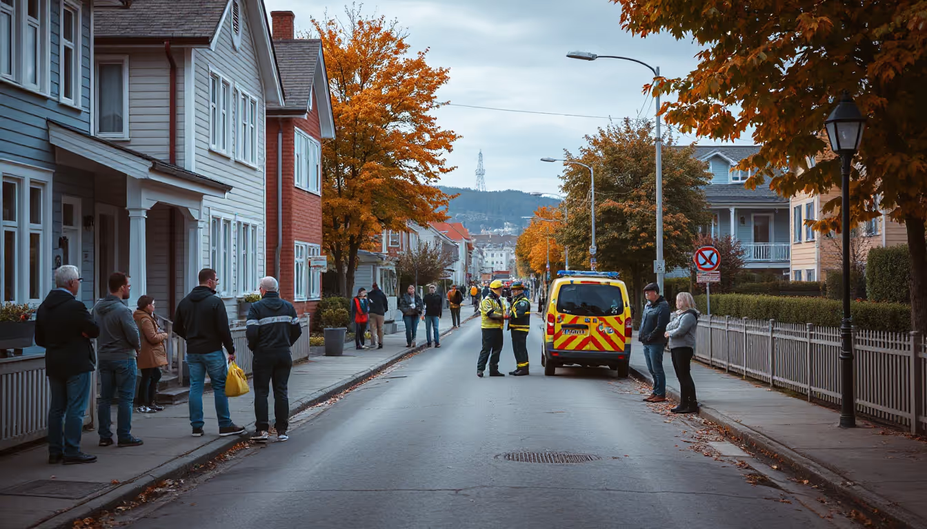 Trondheim in Shock: Stabbing Incident Leaves Four Injured in Quiet Residential Area